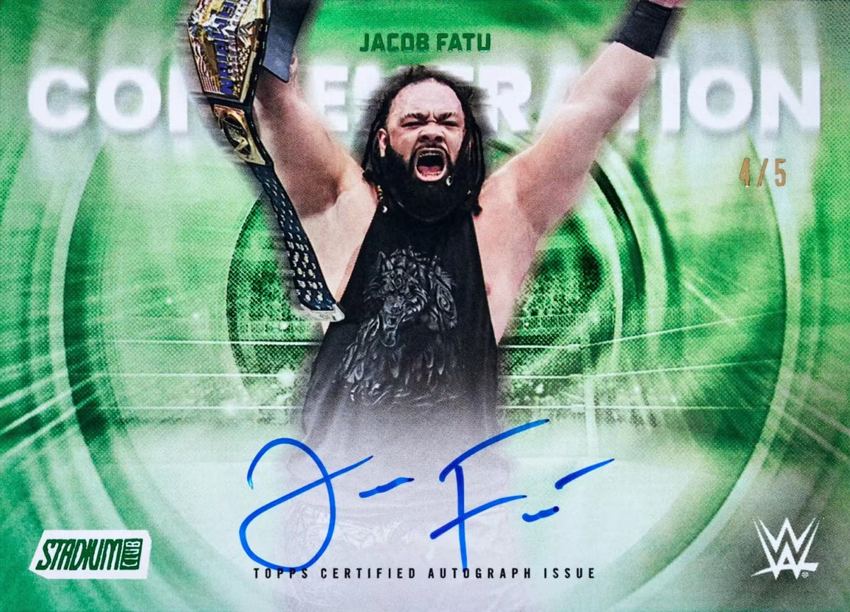 2026 Topps Stadium Club WWE Wrestling Mega Box