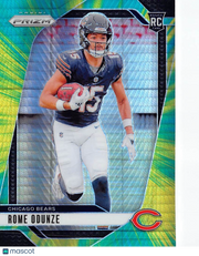 2024 Panini Prizm Football Rome Odunze Hyper /180 Rookie RC #385 Chicago Bears
