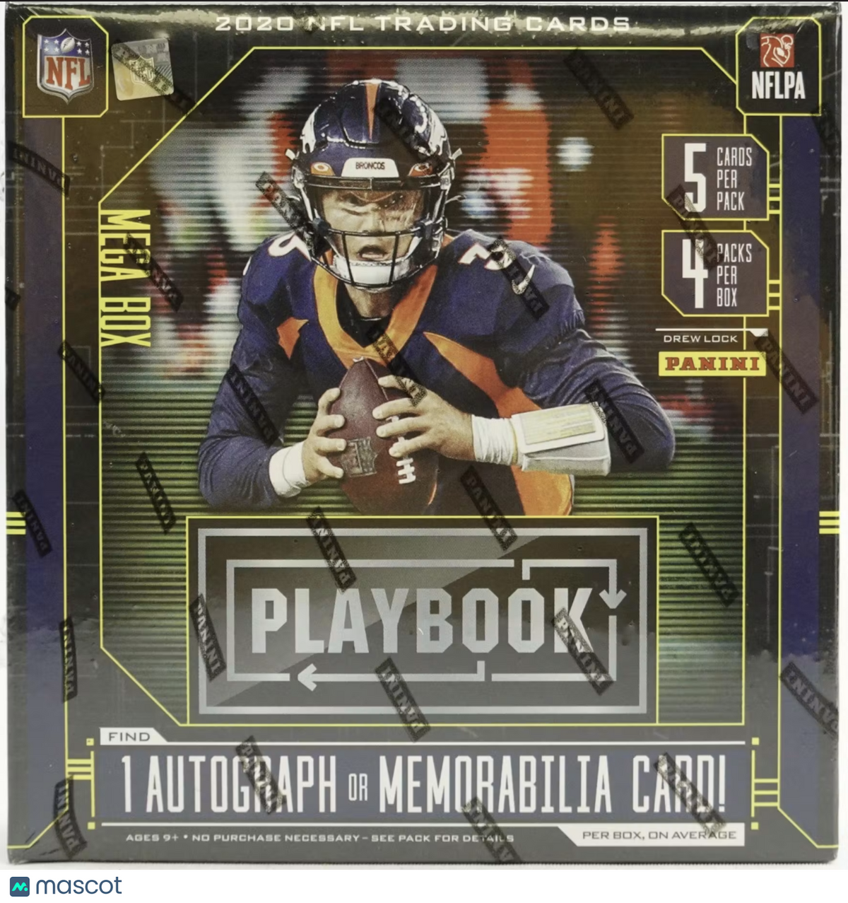 2020 Panini Playbook Football Mega Box  Multicolor (Exclusive Orange Parrellels)