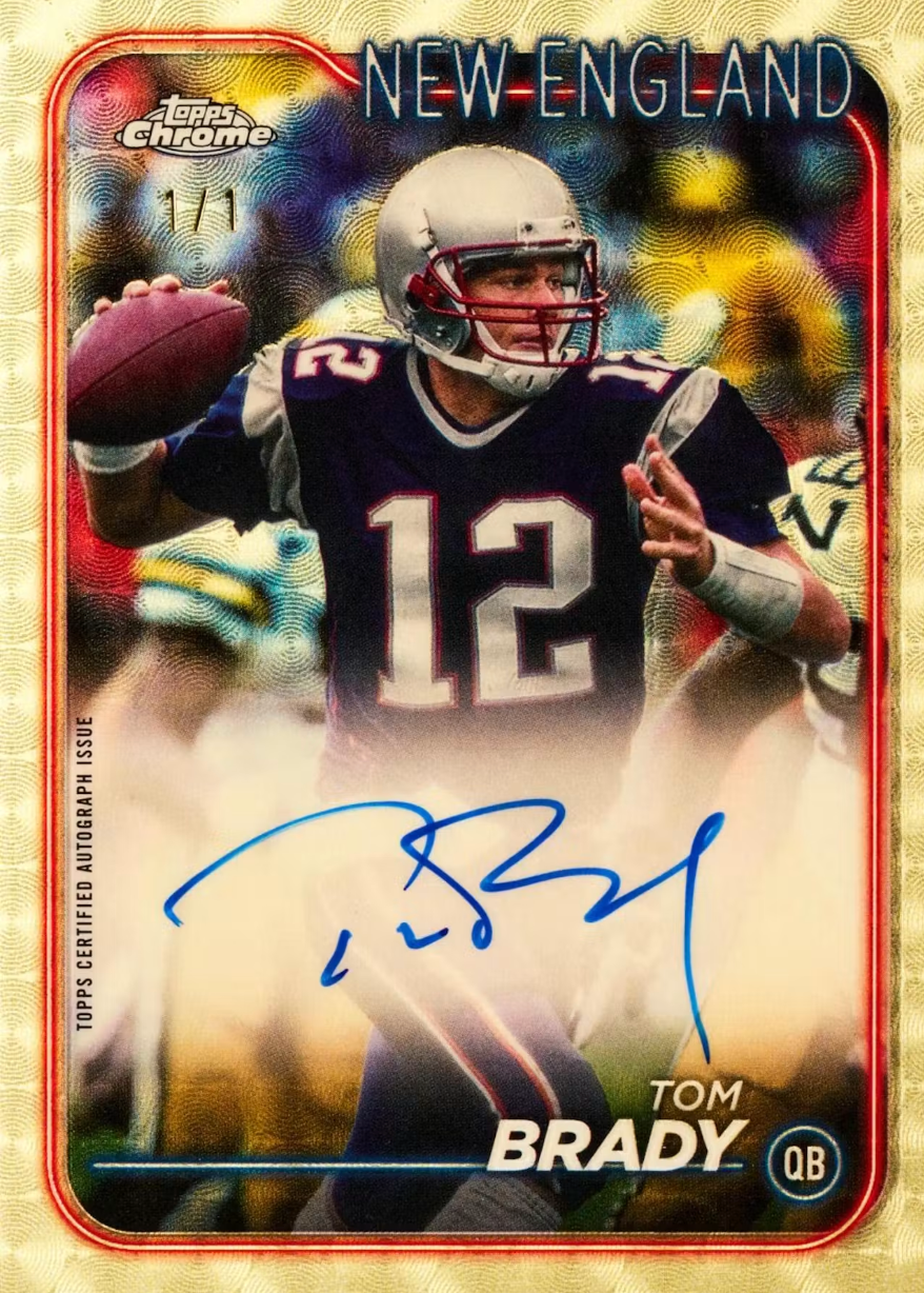2024 Topps Chrome Football Hobby Box