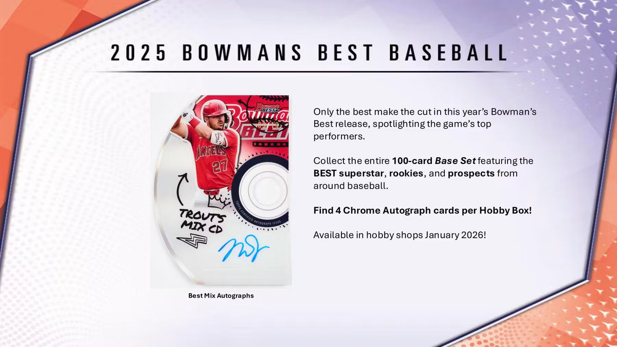 2025 Bowman's Best Baseball Hobby Box
