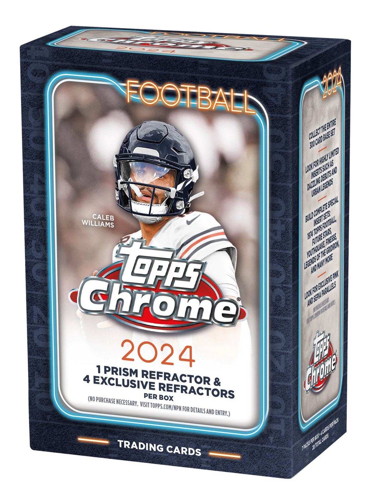 Topps Chrome Football 7-Pack Blaster Box