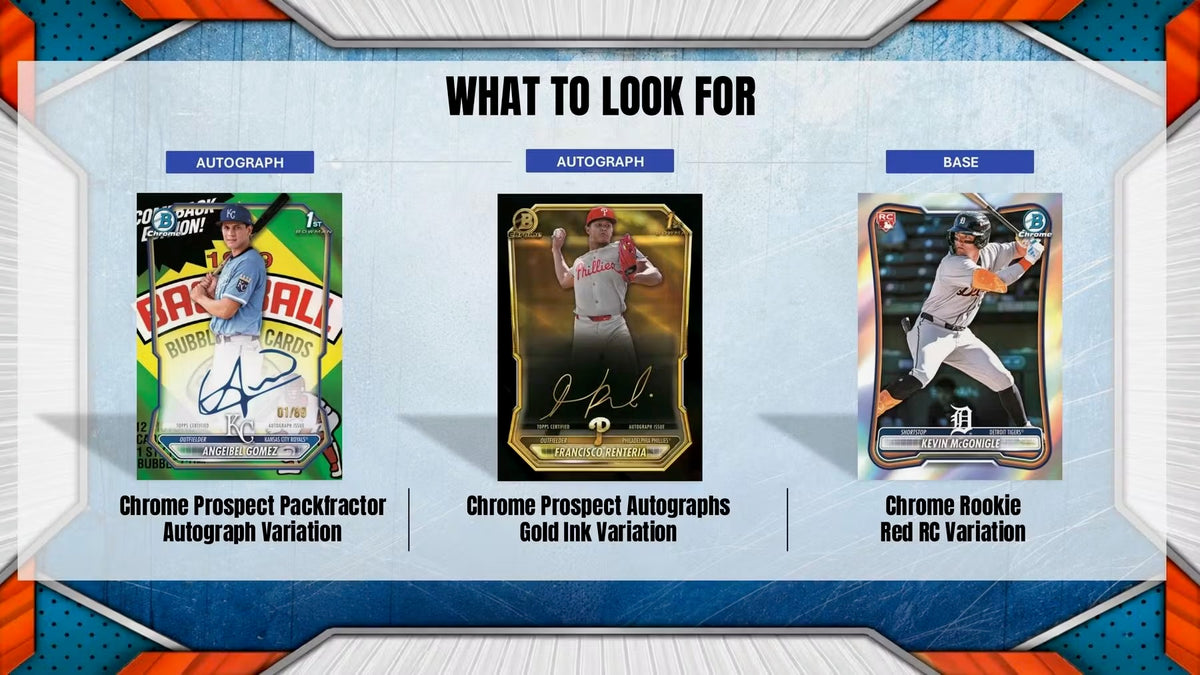 Topps Bowman Chrome Baseball Mega Box