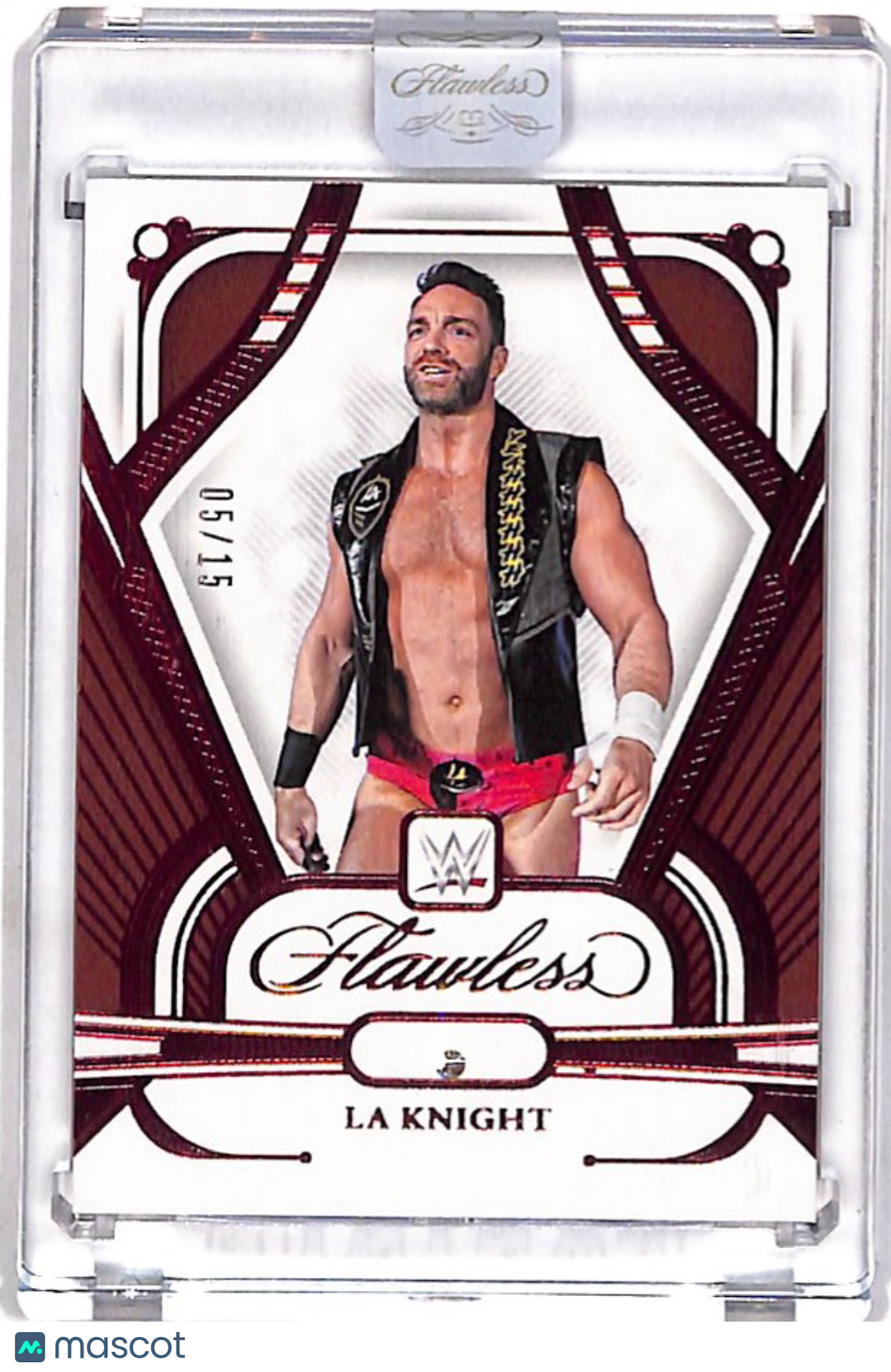 2024 Panini Flawless WWE LA Knight Roby /15 #48