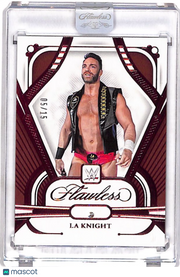 2024 Panini Flawless WWE LA Knight Roby /15 #48