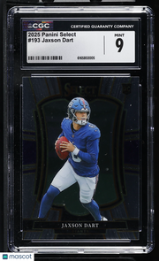 2025 Panini Select Jaxson Dart #193 CGC 9