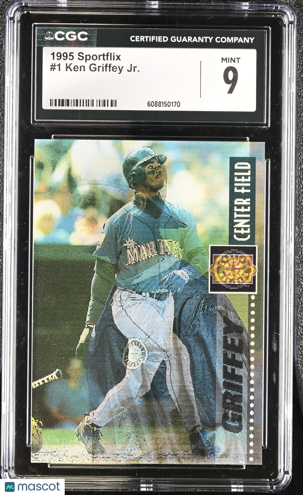 1995 Sportflix Ken Griffey Jr. #1 CGC 9 Seattle Mariners