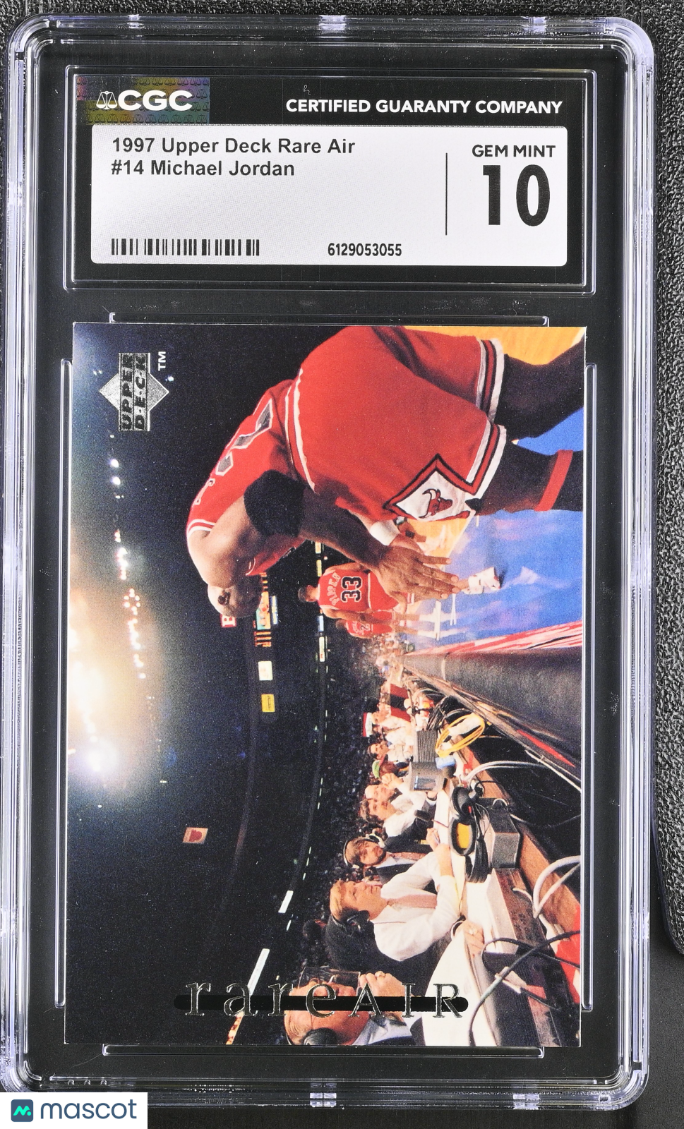 1997 Upper Deck Rare Air Michael Jordan #14 CGC 10 Chicago Bulls