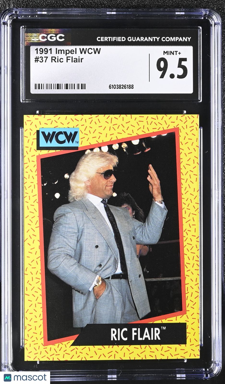 1991 Impel WCW Ric Flair #37 CGC 9.5