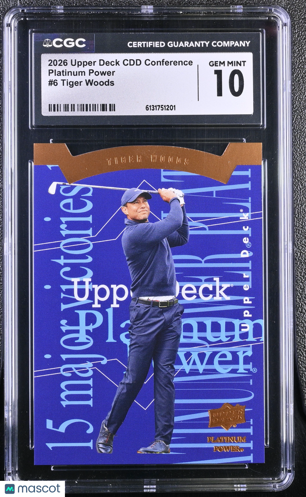 2026 Upper Deck CDD Conference Platinum Power #6 CGC 10