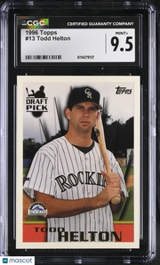 1996 Topps Todd Helton #13 CGC 9.5