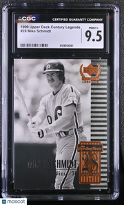 1999 Upper Deck Century Legends Mike Schmidt #28 CGC 9.5 Philadelphia Phillies