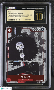 One Piece Premium 25th Brook Manga Art Japanese CGC 10 OP01-022 Pristine
