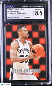 1996-97 Fleer Ultra David Robinson #16 Board Game CGC 8.5