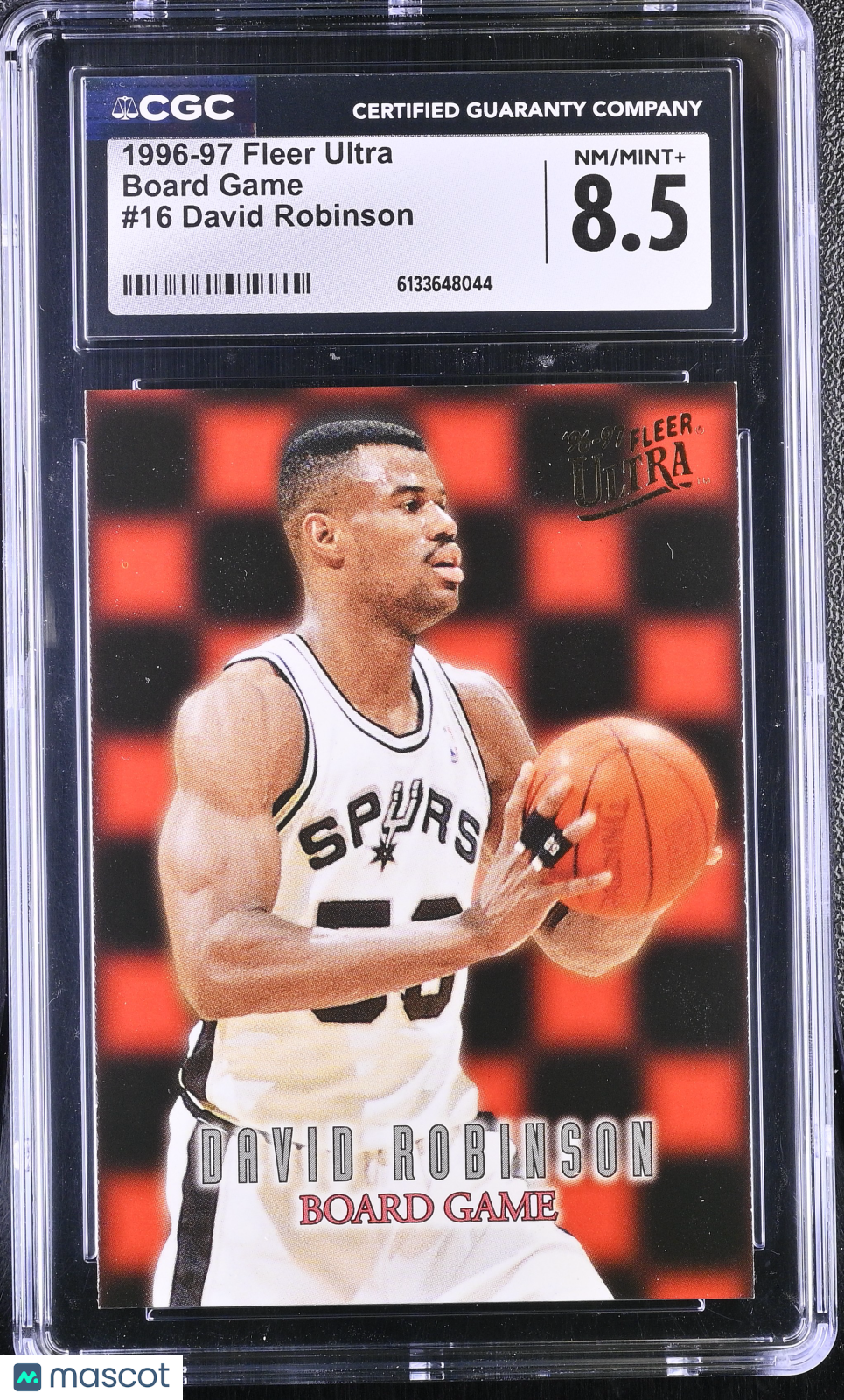 1996-97 Fleer Ultra David Robinson #16 Board Game CGC 8.5