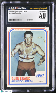 1994 Big League Cards Glen Brand #31 Auto Autograph CGC Authentic