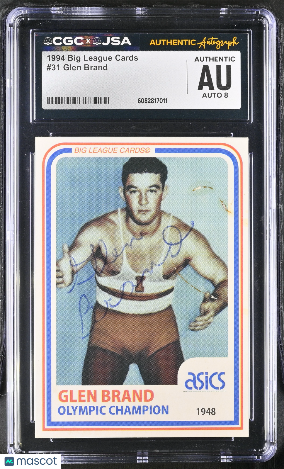 1994 Big League Cards Glen Brand #31 Auto Autograph CGC Authentic