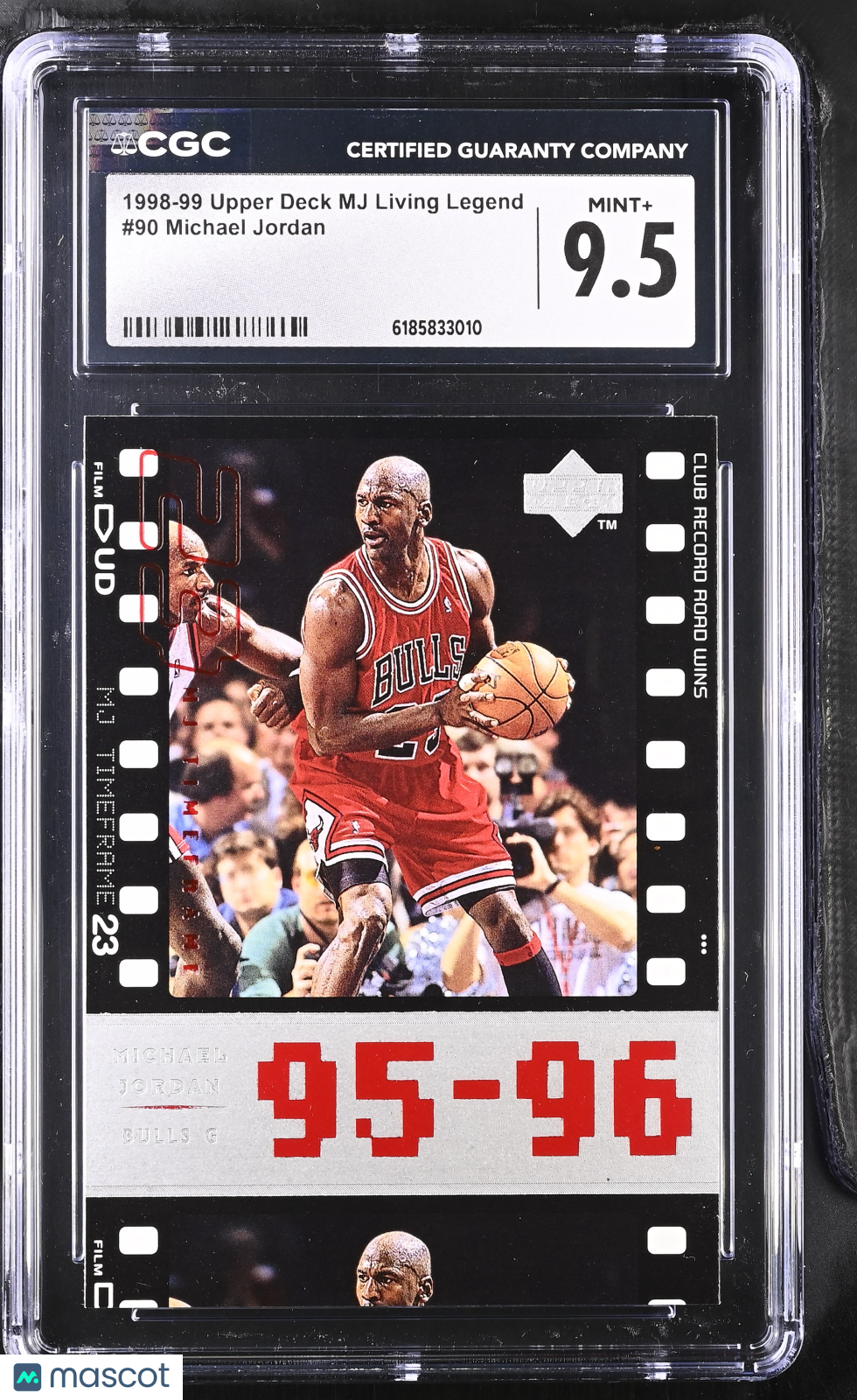1998-99 Upper Deck MJ Living Legend Michael Jordan #90 CGC 9.5 Chicago Bulls