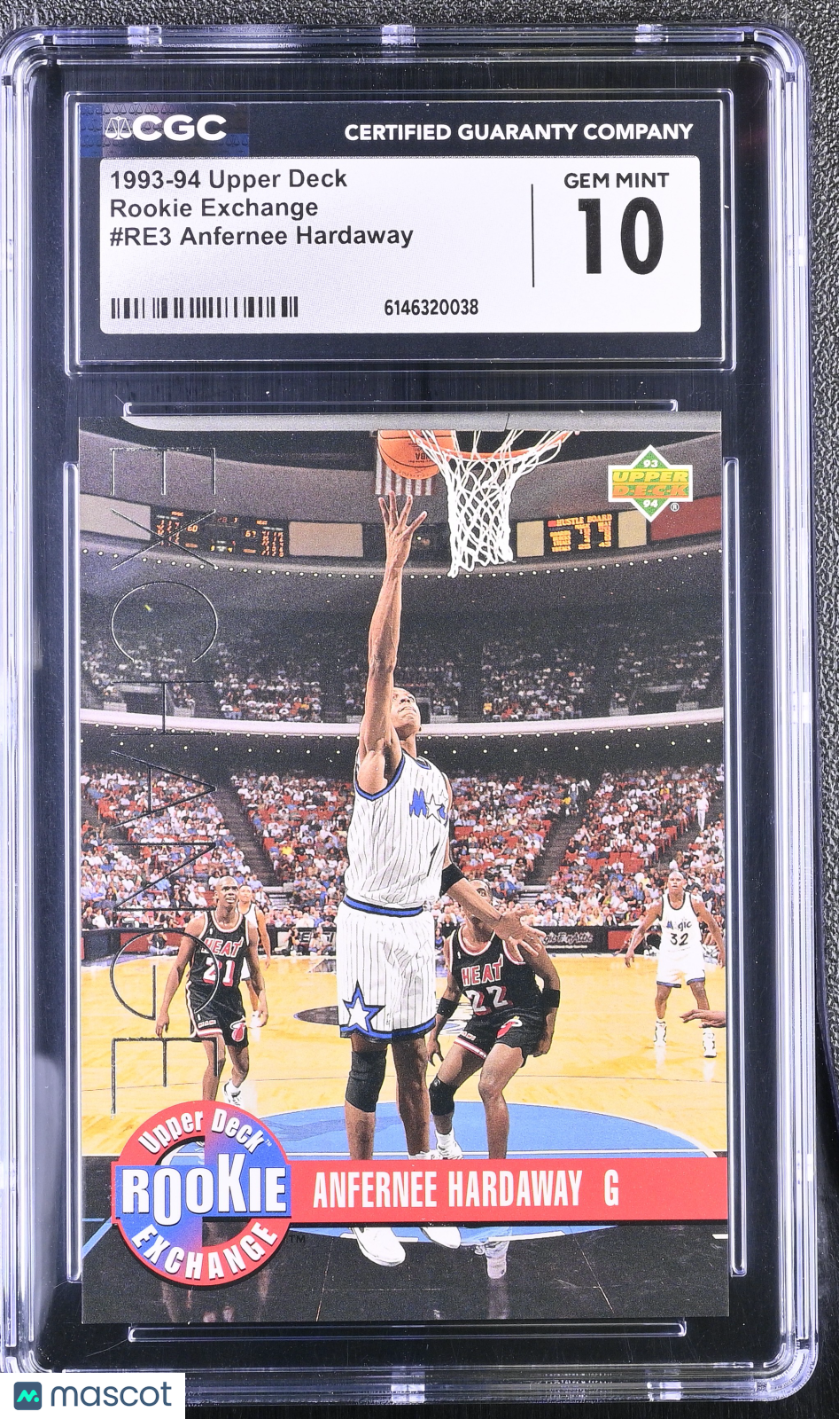 1993-94 Upper Deck Anfernee Hardaway Rookie Exchange #RE3 CGC 10 Orlando Magic