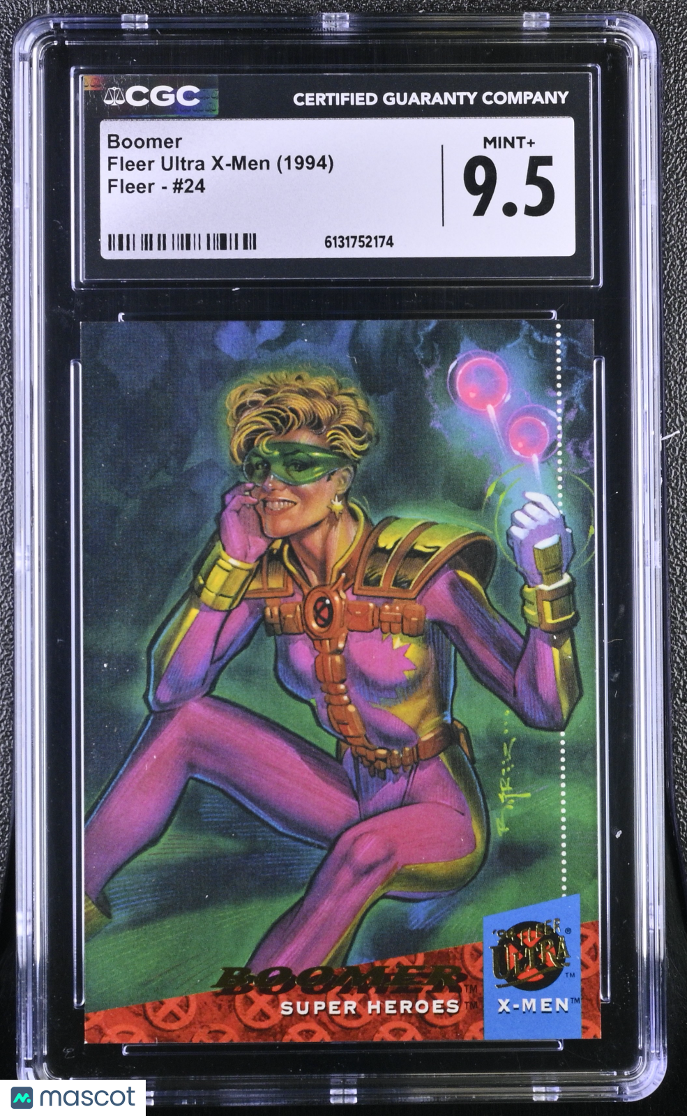 1994 Fleer Ultra X-Men Boomer #24 CGC 9.5