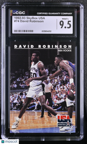 1992-93 Skybox Usa David Robinson #74 CGC 9.5 San Antonio Spurs