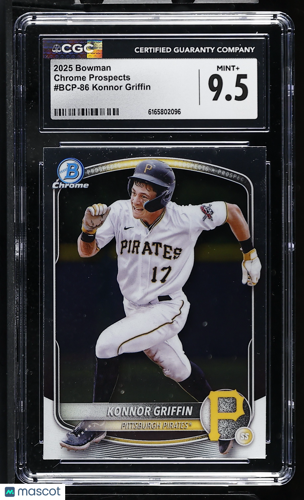 2025 Bowman Konnor Griffin Chrome Prospects #BCP-86 CGC 9.5