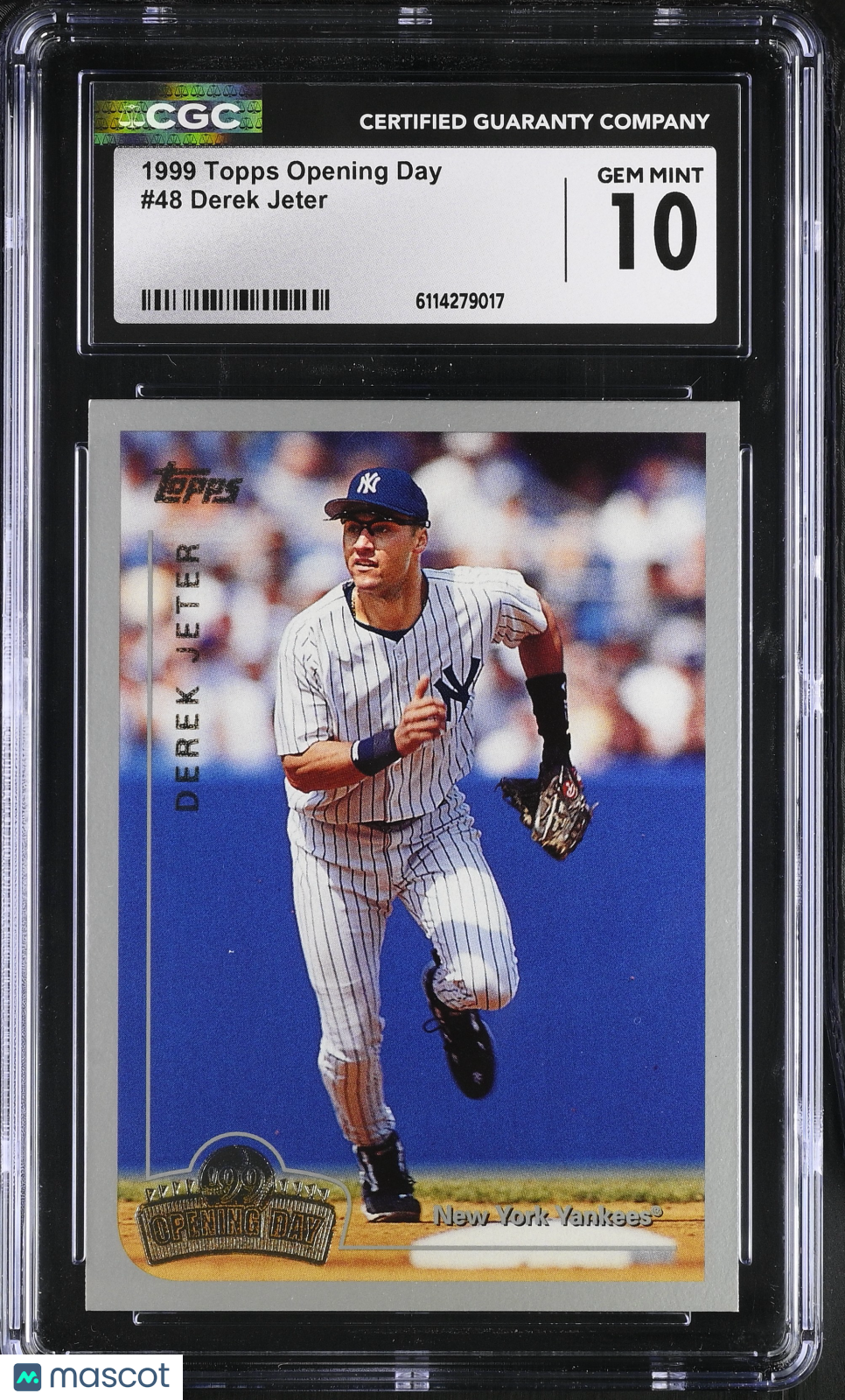 1999 Topps Opening Day Derek Jeter #48 CGC 10 New York Yankees