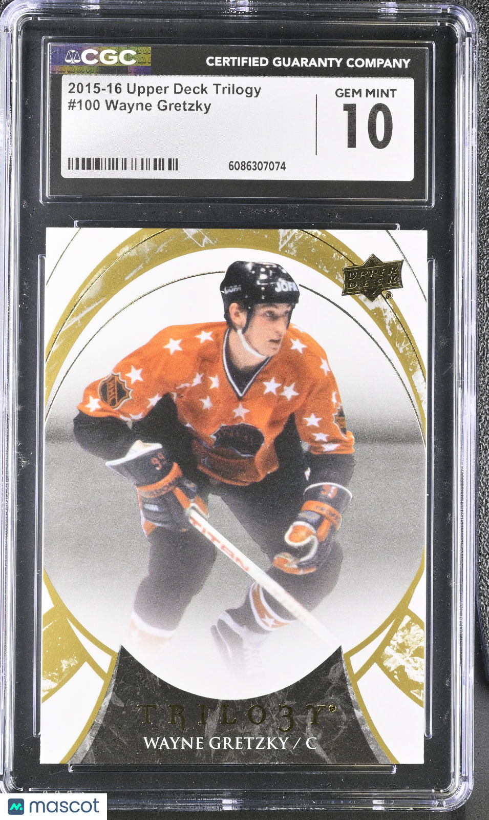 2015-16 Upper Deck Trilogy Wayne Gretzky #100 CGC 10