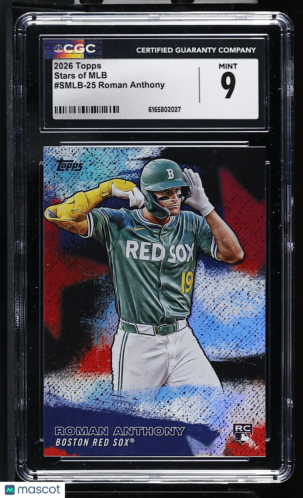 2026 Topps Roman Anthony #SMLB-25 Stars of MLB CGC 9