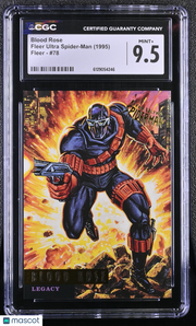 1995 Fleer Ultra Spider-Man Blood Rose #78 CGC 9.5