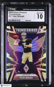 2025 Panini Phoenix Tyler Shough Rookie Thunderbirds #37 CGC 10 Saints