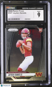 2024 Panini Prizm Jayden Daniels #347 CGC 9