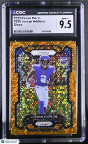 2023 Panini Prizm Jordan Addison Disco #368 CGC 9.5