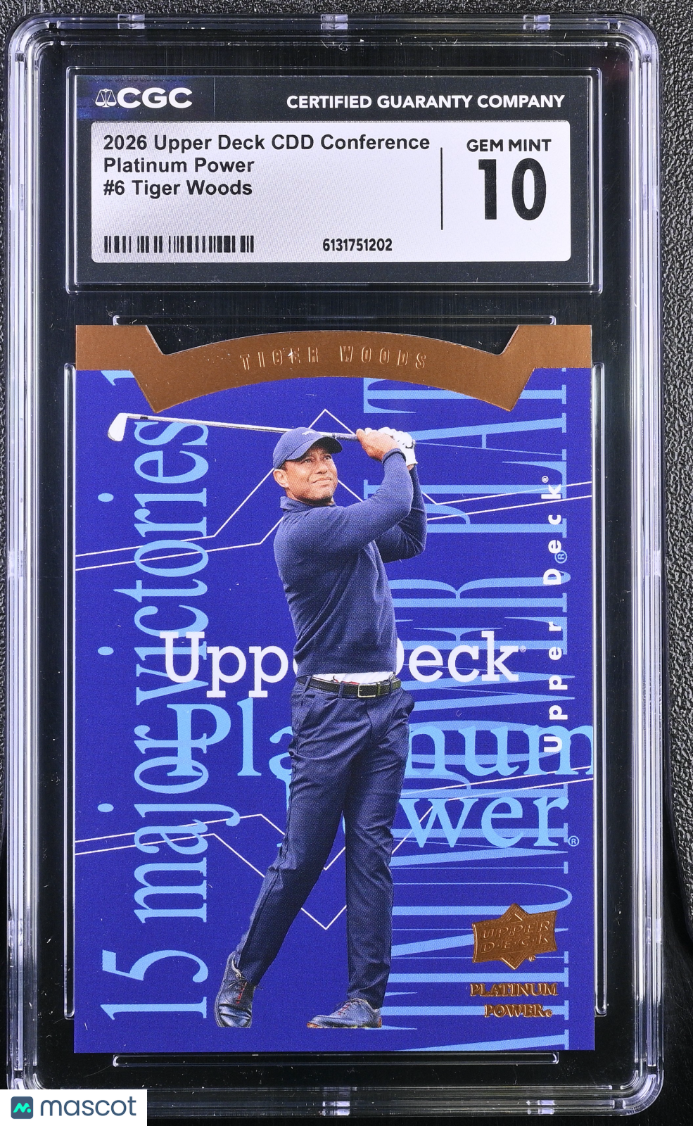 2026 Upper Deck CDD Conference Platinum Power #6 CGC 10