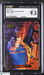 1994 Fleer Marvel Masterpieces Nick Fury #39 CGC 9.5