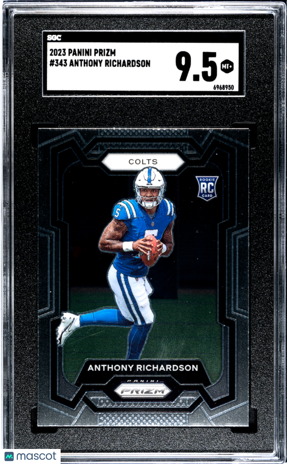 2023 Panini Prizm Anthony Richardson Rookie #343 SGC 9.5 Indianapolis Colts