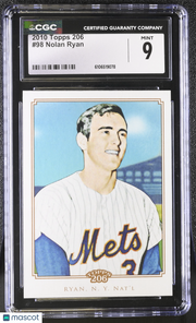 2010 Topps 206 Nolan Ryan #98 CGC 9