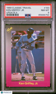 1989 Classic Travel Update II Ken Griffey JR. #193 PSA 8