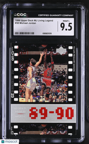 1998 Upper Deck MJ Living Legend Michael Jordan #38 CGC 9.5 Chicago Bulls