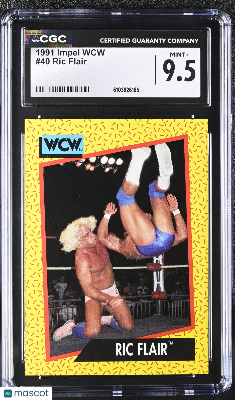 1991 Impel WCW Ric Flair #40 CGC 9.5