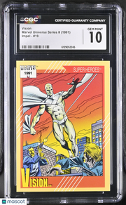 1991 Impel Marvel Universe Series II Vision #19 CGC 10