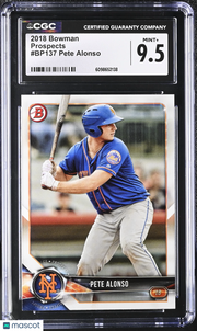 2018 Bowman Pete Alonso Prospects #BP137 CGC 9.5