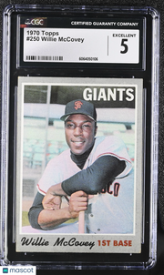 1970 Topps Willie McCovey #250 CGC 5