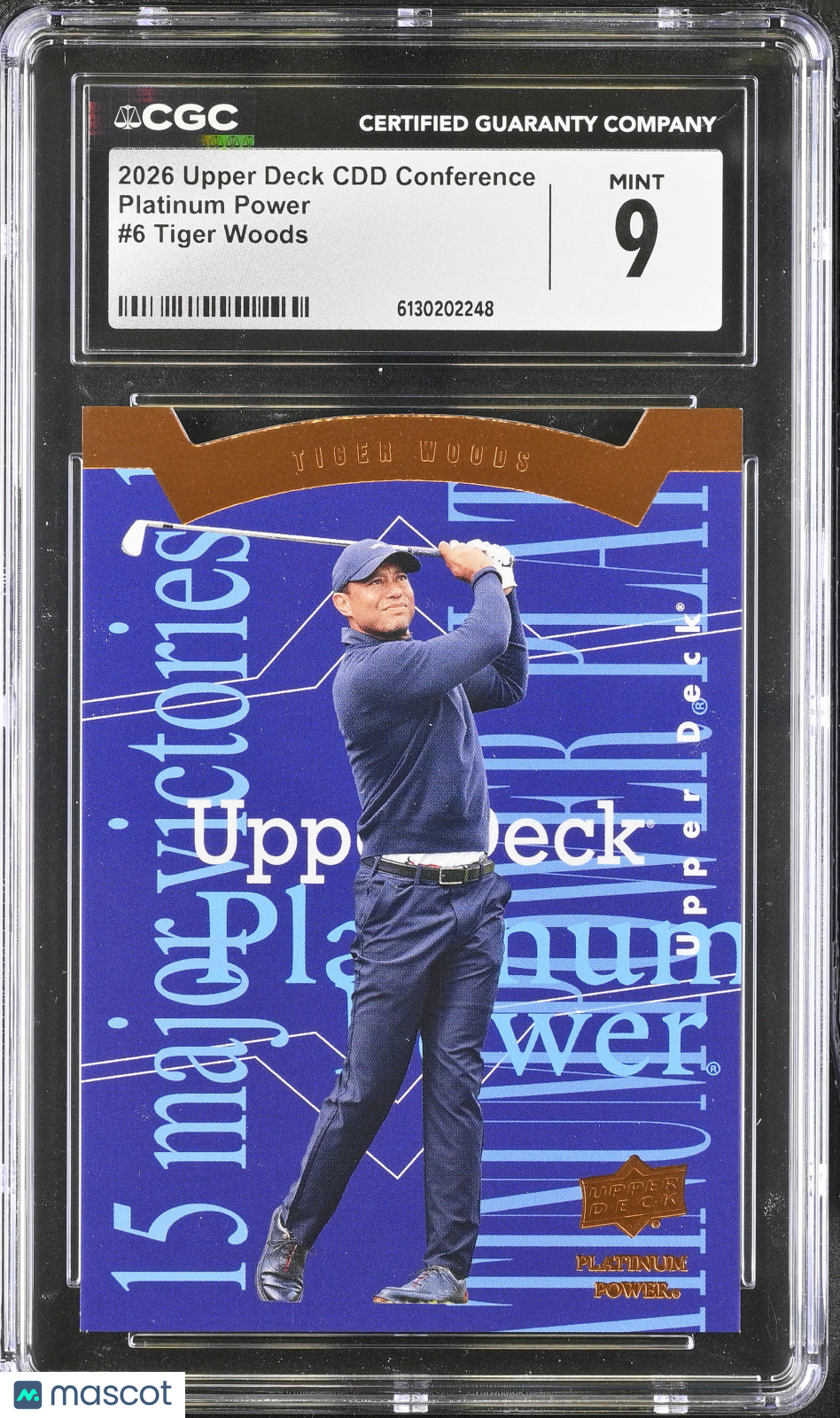2026 Upper Deck CDD Conference Platinum Power #6 CGC 9