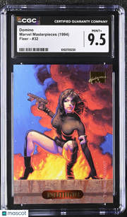 1994 Fleer Marvel Masterpieces Domino #32 CGC 9.5