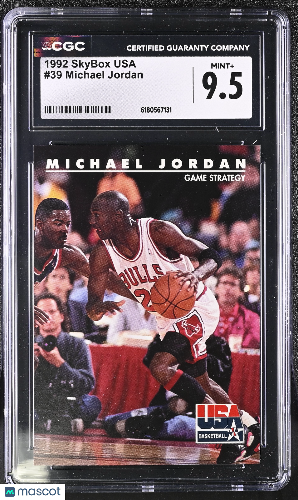 1992 Skybox Usa Michael Jordan #39 CGC 9.5