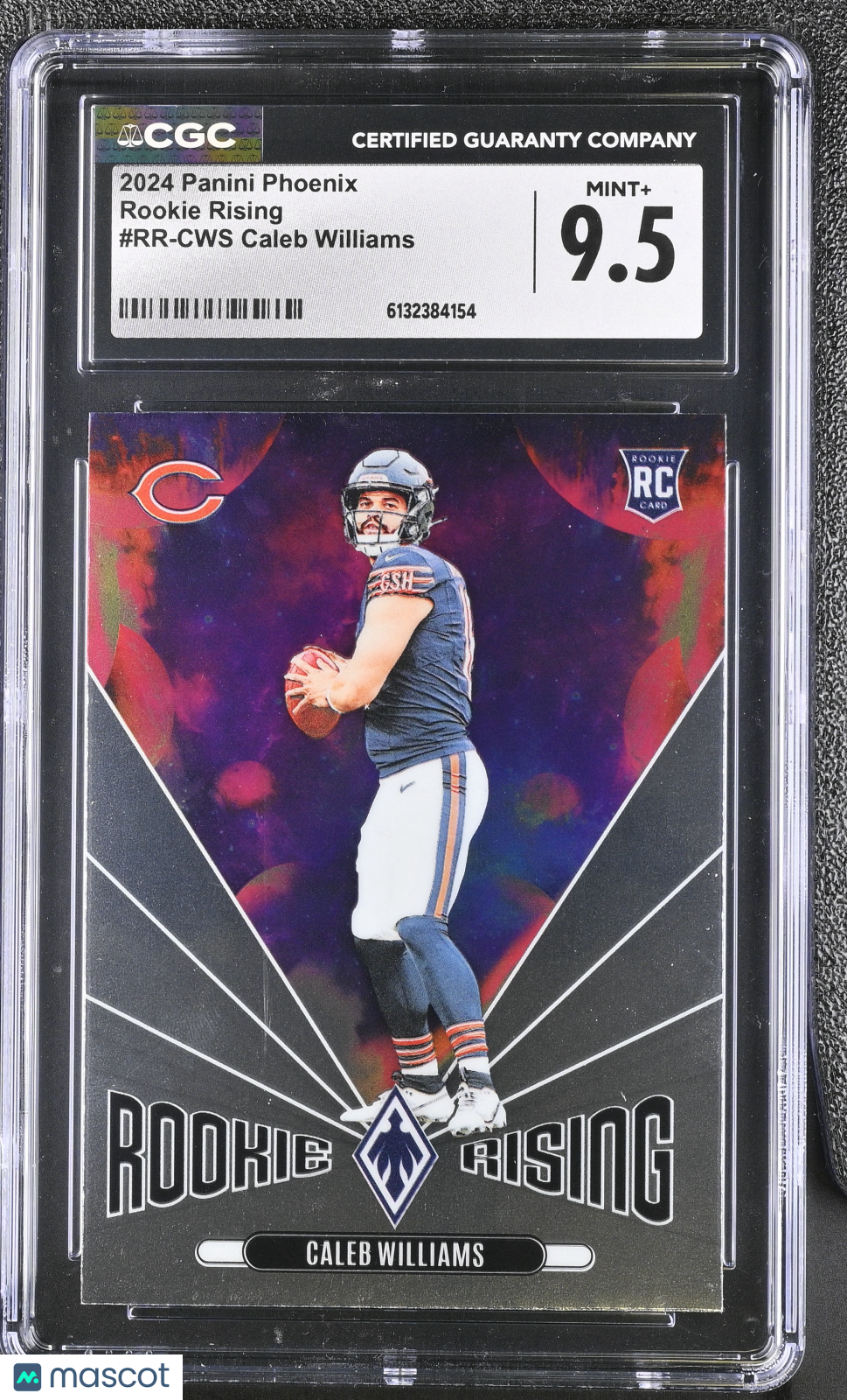 2024 Panini Phoenix Caleb Williams Rookie Rising #RR-CWS CGC 9.5 Chicago Bears