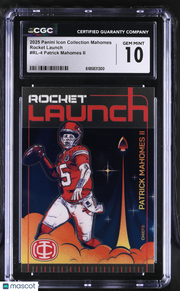 2025 Panini Icon Collection Patrick Mahomes II Rocket Launch #RL-4 CGC 10 Chiefs