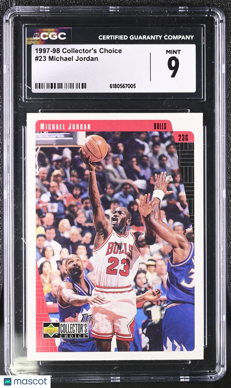 1997-98 Collector's Choice Michael Jordan #23 CGC 9 Chicago Bulls