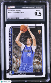 2025-26 Topps Cooper Flagg #201 CGC 9.5